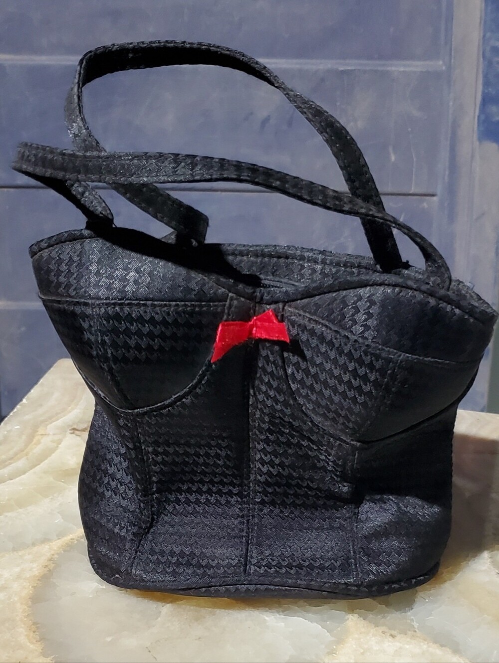 Black And red Corset Bag